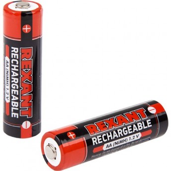 Аккумулятор REXANT AA 1.2 В 2800 мАч, 2 шт. Аккумулятор REXANT AA 1.2 В 2800 мАч, 2 шт.