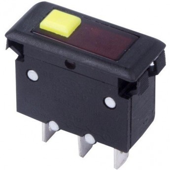 Автомат - предохранитель REXANT IRS-1-B15 250V 15А красный с подсветкой Автомат - предохранитель REXANT IRS-1-B15 250V 15А красный с подсветкой