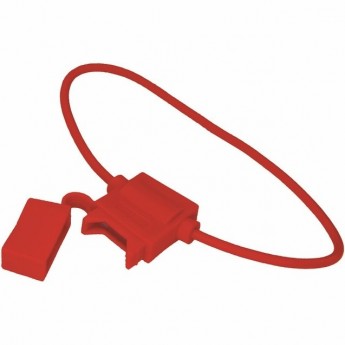 Держатель предохранителя REXANT типа стандарт прямоугольный красный