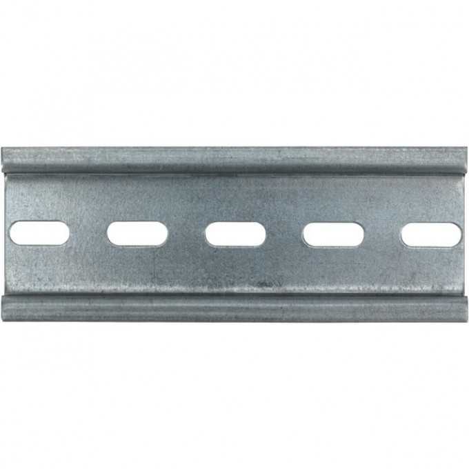 DIN-рейка REXANT 13см перфорированная оцинкованная 12-8013