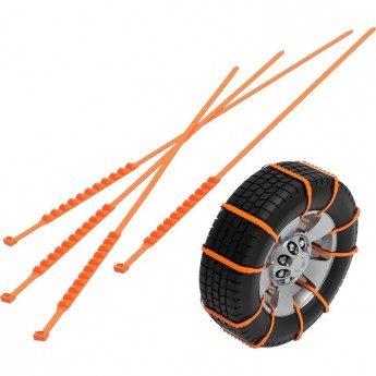 Хомут противоскольжения REXANT 900x9 мм оранжевый Хомут противоскольжения REXANT 900x9 мм оранжевый