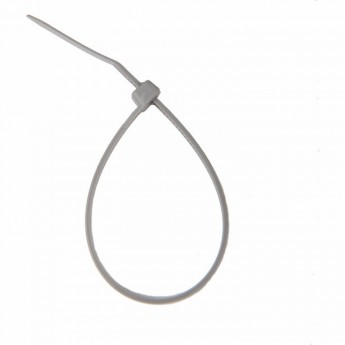 Хомут-стяжка REXANT кабельная нейлоновая 150x2.5мм серая, 100 шт. Хомут-стяжка REXANT кабельная нейлоновая 150x2.5мм серая, 100 шт.