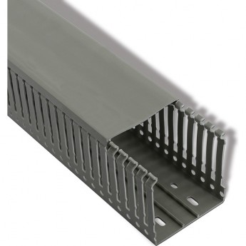 Кабель-канал REXANT перфорированный самоклеящийся 60х60 серый