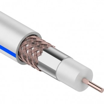 Кабель коаксиальный REXANT DG 113 100 м белый Кабель коаксиальный REXANT DG 113 100 м белый