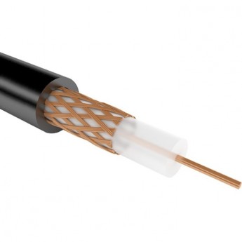 Кабель коаксиальный REXANT РК 75-2-11А 400 м черный Кабель коаксиальный REXANT РК 75-2-11А 400 м черный