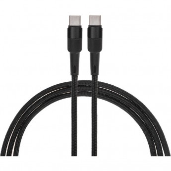 Кабель REXANT Type-C – Type-C, 5A, 100Вт, 2 м, в черной нейлоновой оплетке Кабель REXANT Type-C – Type-C, 5A, 100Вт, 2 м, в черной нейлоновой оплетке