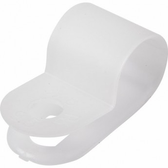 Кабельная скоба REXANT 9 мм под винт белая, 50 шт. Кабельная скоба REXANT 9 мм под винт белая, 50 шт.