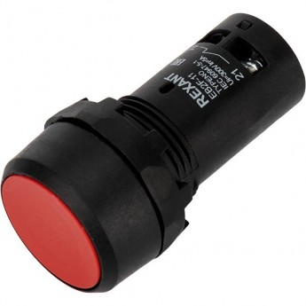 Кнопка REXANT EB22 возвратная красная Кнопка REXANT EB22 возвратная красная