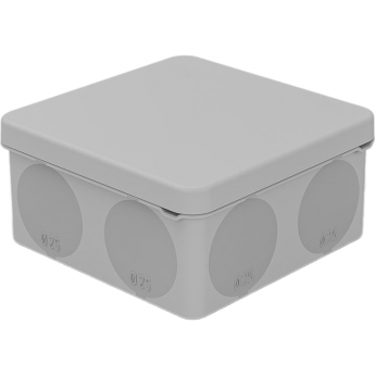 Коробка распаячная REXANT для прямого монтажа ОУ, HF, 100х100х50мм, IP67 (мембранные вводы) REXANT