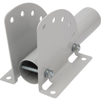 Кронштейн REXANT накладной / под бандажную ленту с переменным углом, белый (230х150х150, Ø 57) Кронштейн REXANT накладной / под бандажную ленту с переменным углом, белый (230х150х150, Ø 57)