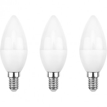 Лампа светодиодная REXANT CN 11.5 Вт E14 2700 K, 3 шт. Лампа светодиодная REXANT CN 11.5 Вт E14 2700 K, 3 шт.
