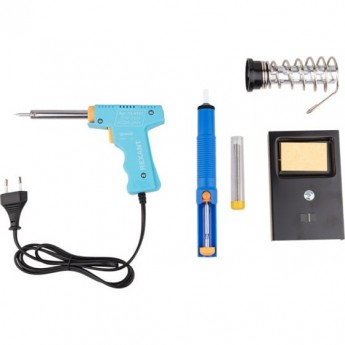 Набор для пайки REXANT (паяльник импульсный 30/70 Вт, оловоотсос, подставка, припой) Набор для пайки REXANT (паяльник импульсный 30/70 Вт, оловоотсос, подставка, припой)