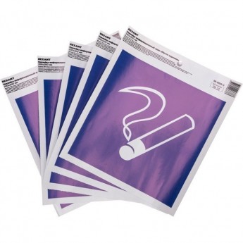 Наклейка информационный знак REXANT "Место курения" с хедером; 200х200 Наклейка информационный знак REXANT "Место курения" с хедером; 200х200