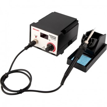 Паяльная станция REXANT с цифровым дисплеем 200-480 °С Паяльная станция REXANT с цифровым дисплеем 200-480 °С