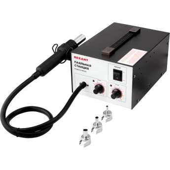 Паяльная станция REXANT термовоздушная 150-500 °С Паяльная станция REXANT термовоздушная 150-500 °С