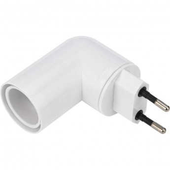 Переходник-светильник REXANT для крепления в штепсельной сетевой розетке переходник цокольный AC 220В-Е14 с выключателем