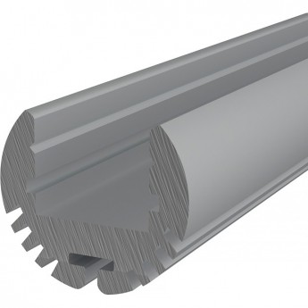 Профиль алюминиевый REXANT 17 мм 2 м круглый