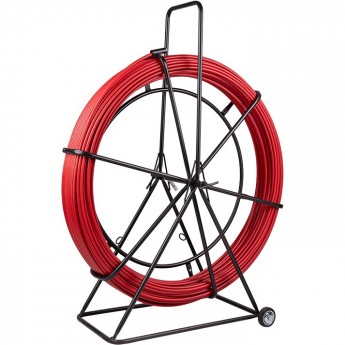 Протяжка кабельная REXANT УЗК в тележке стеклопруток 50 м красная Протяжка кабельная REXANT УЗК в тележке стеклопруток 50 м красная