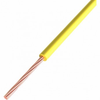 Провод ПГВА REXANT 1х1.50 мм² Cu желтый 200 м