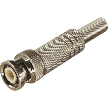 Разъем BNC REXANT штекер под пайку с пружиной металл (универсальный) Разъем BNC REXANT штекер под пайку с пружиной металл (универсальный)
