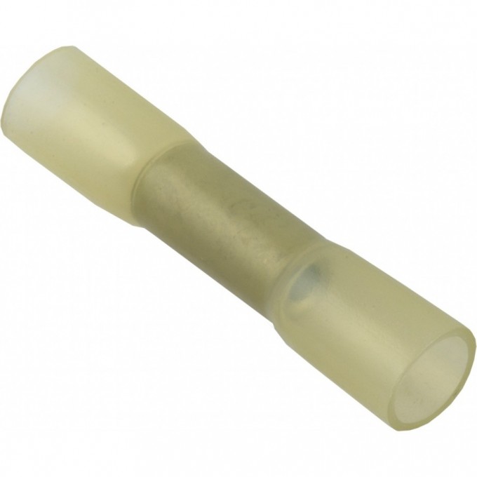 Соединительная гильза изолированная термоусаживаемая REXANT L-52 мм 4-6 мм² (ГСИ-т 6.0 / ГСИ-т 6,0-4,0) желтая 08-0733