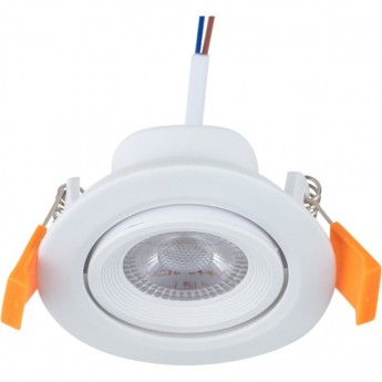 Светильник поворотный REXANT BAGEL 5 Вт 4000 К LED встраиваемый Светильник поворотный REXANT BAGEL 5 Вт 4000 К LED встраиваемый