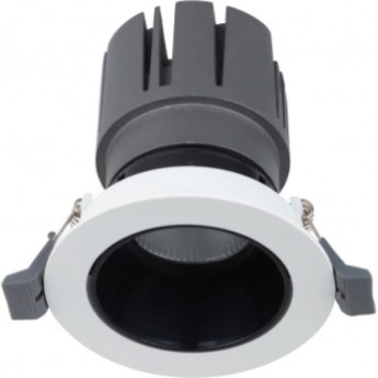 Светильник встраиваемый поворотный REXANT HORECA DARK LIGHT с антиослепляющим эффектом 12 Вт 4000 К LED BLACK