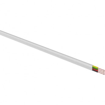 Телефонный кабель REXANT ШТЛП 4 белый 100м Телефонный кабель REXANT ШТЛП 4 белый 100м