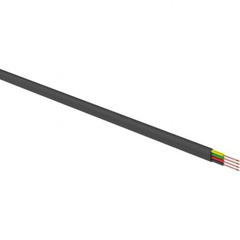 Телефонный кабель REXANT ШТЛП 4 черный 100 м Телефонный кабель REXANT ШТЛП 4 черный 100 м