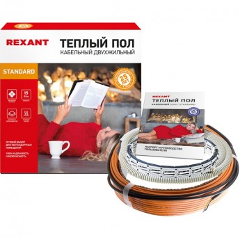 Теплый пол REXANT STANDARD RND-80-1200 Теплый пол REXANT STANDARD RND-80-1200