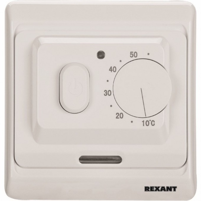 Терморегулятор механический REXANT с датчиком температуры пола и воздуха (3680 Вт) 51-0530