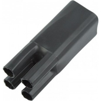 Термоусаживаемая перчатка REXANT на 4 жилы 50.0/25.0 мм черная