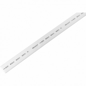 Термоусаживаемая трубка REXANT 12.0/6.0 мм белая, 50 шт. Термоусаживаемая трубка REXANT 12.0/6.0 мм белая, 50 шт.