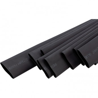 Термоусаживаемая трубка REXANT 19.1/9.55 мм двухстенная клеевая черная, 10 шт/уп Термоусаживаемая трубка REXANT 19.1/9.55 мм двухстенная клеевая черная, 10 шт/уп