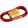 Трос стальной REXANT 2.0 мм красный 20 м 09-5120-1