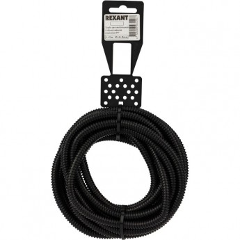 Труба гофрированная REXANT 6.8 мм автомобильная разрезная, 5 м Труба гофрированная REXANT 6.8 мм автомобильная разрезная, 5 м