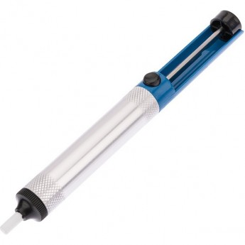 Вакуумный экстрактор припоя (оловоотсос) REXANT, металл/пластик