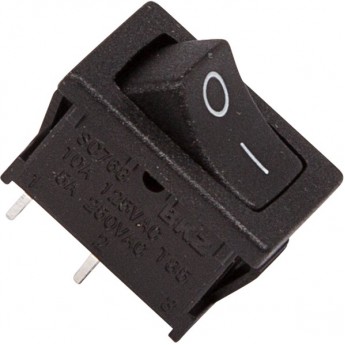 Выключатель клавишный REXANT MINI RWB-103 6А черный Выключатель клавишный REXANT MINI RWB-103 6А черный