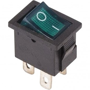 Выключатель клавишный REXANT MINI RWB-207 6А зеленый с подсветкой Выключатель клавишный REXANT MINI RWB-207 6А зеленый с подсветкой