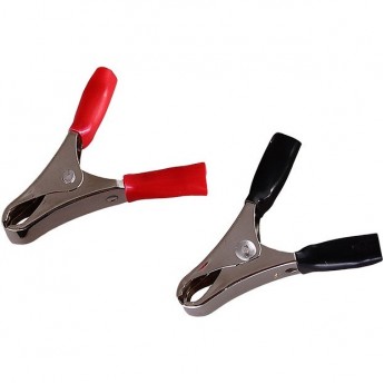 Зажим крокодил REXANT 50 мм 10A, 2 шт. (пакет БОПП) Зажим крокодил REXANT 50 мм 10A, 2 шт. (пакет БОПП)